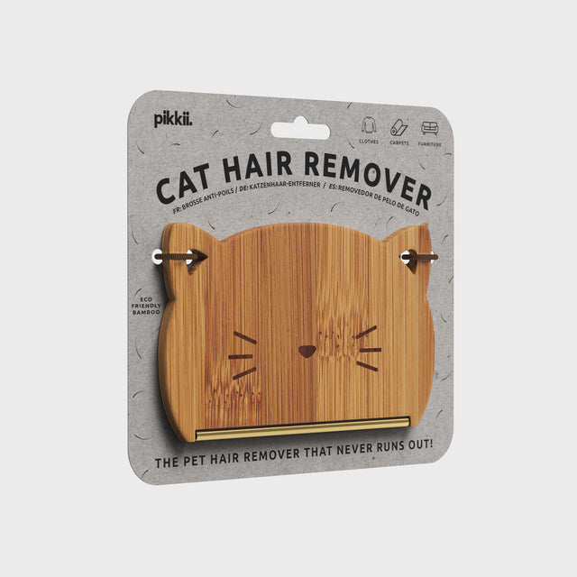 Cat hair remover by Pikkii in packaging on grey background