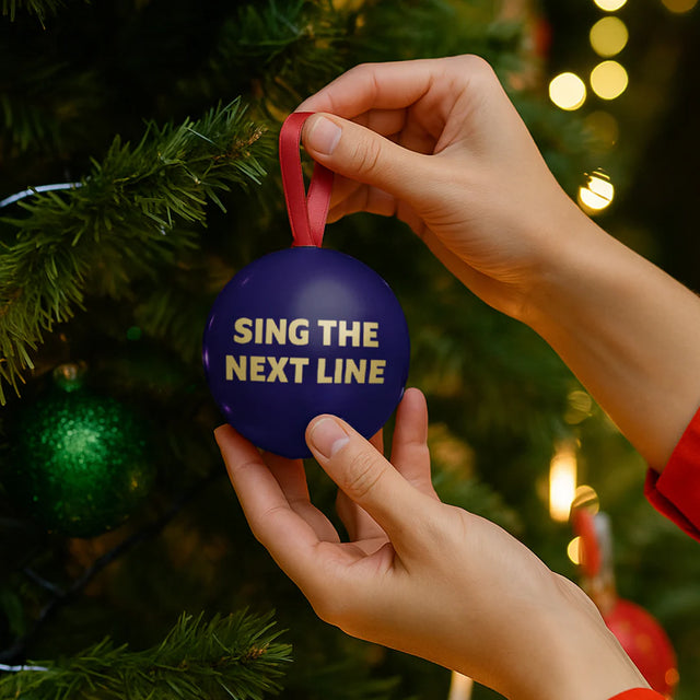 Festive Fun in a Bauble: Sing the Next Line