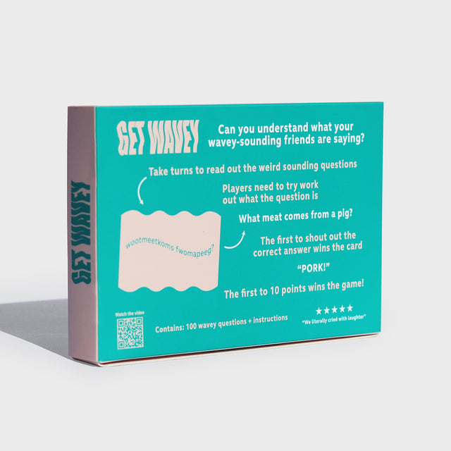 Get Wavey by Pikkii Back of Packaging on Grey Background