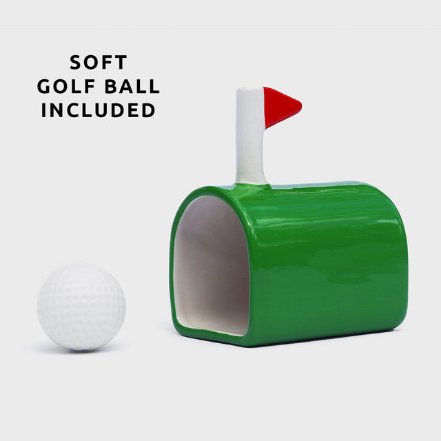 Golf mug and ball set by Pikkii - soft gold ball included