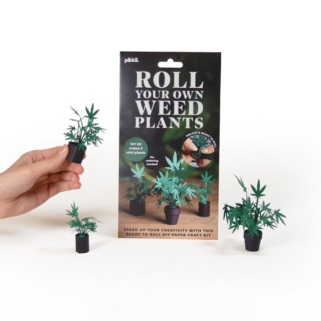 Roll Your Own Weed Plants - Paper Craft Kit