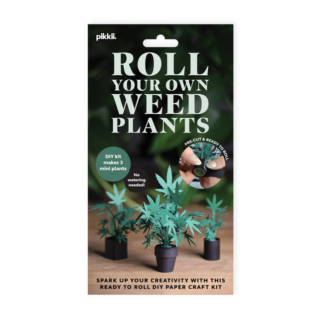 Roll Your Own Weed Plants - Paper Craft Kit