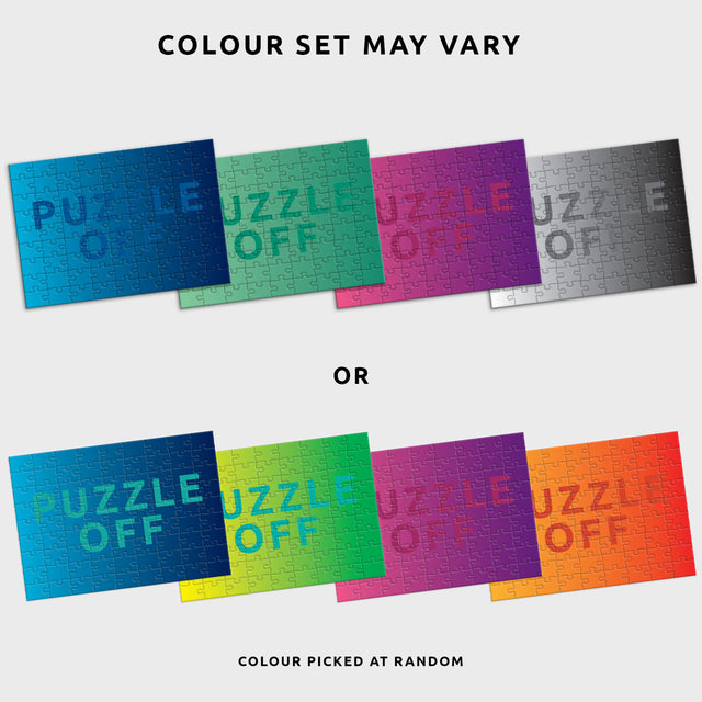 Colour Set May Vary in Puzzle-Off Game by Pikkii
