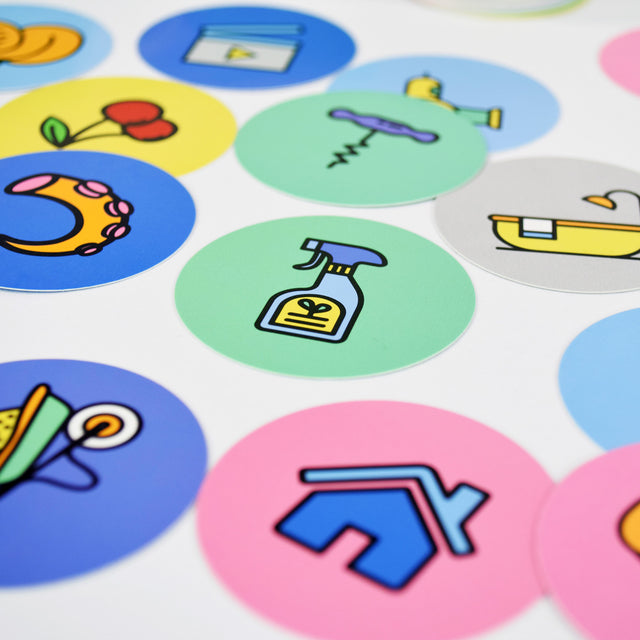 Don't Grab That Game by Pikkii Item Cards Close-Up