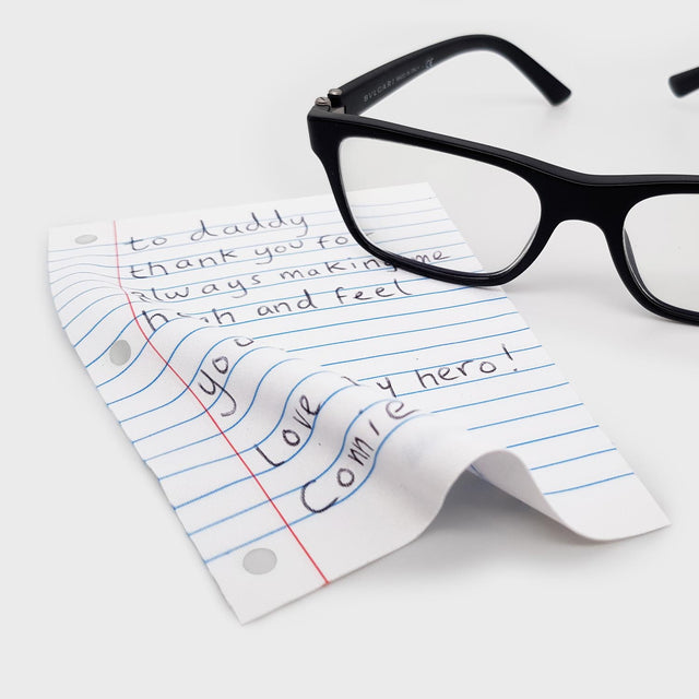Personalised Letter Glasses Cloth