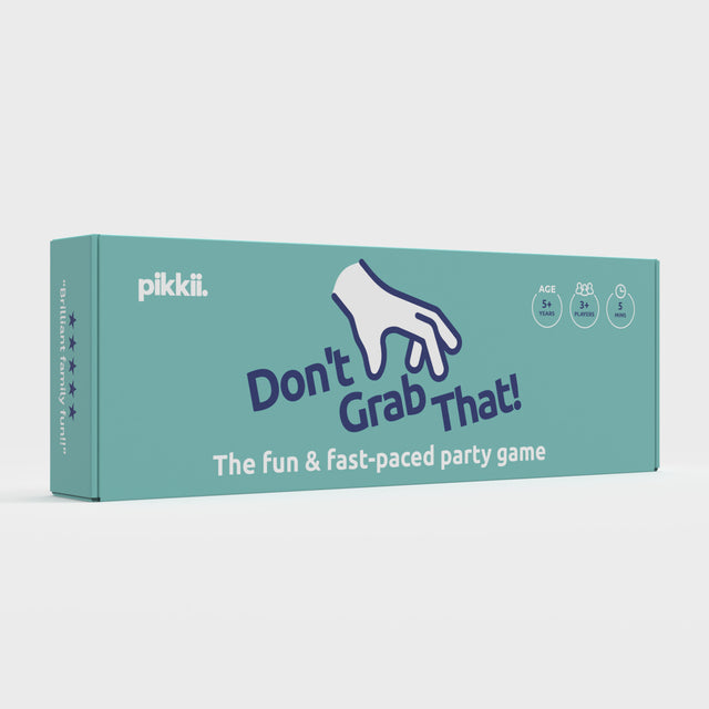 Don't Grab That Game by Pikkii Packaging Front on Grey Background