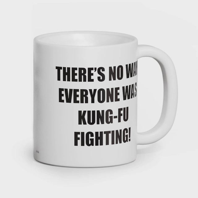 Kung Fu Fighting Mug 🥋