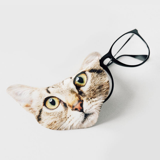 Cat Lens Cleaning Cloth 👓