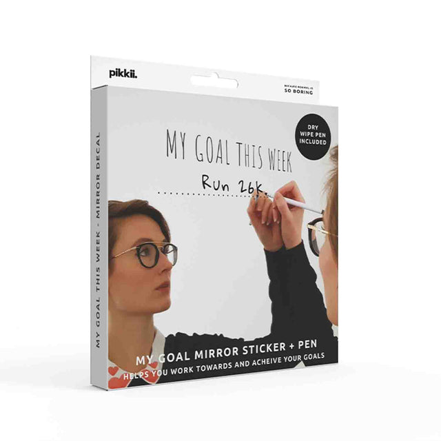 'My Goal This Week' Mirror Sticker + Pen 💯