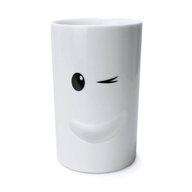 Pikki Mood Mug Cheeky insulated mug on white background
