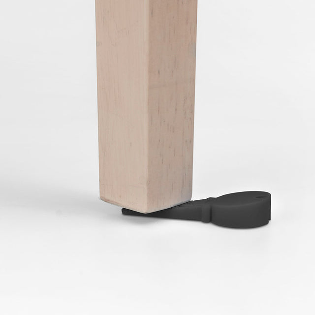 WonKey Keyring - Fixes Wobbly Tables - under table leg on white background
