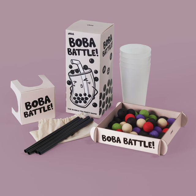 Pack contents of Boba Battle by Pikkii. 