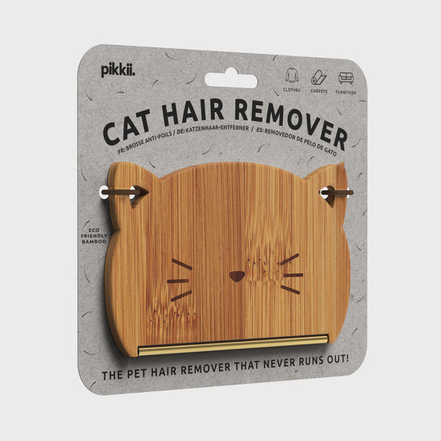 Cat Hair Remover by Pikkii Packaging Front on Grey Background