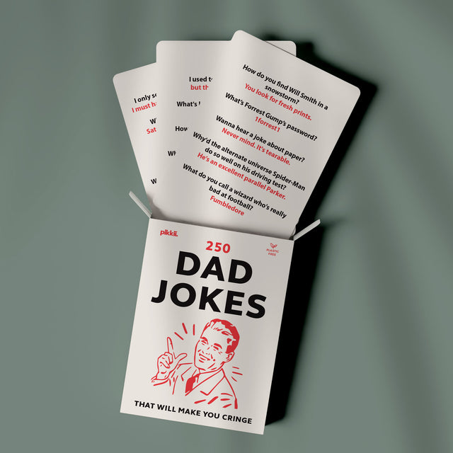 Hilarious Dad Jokes Gift Set by Pikkii