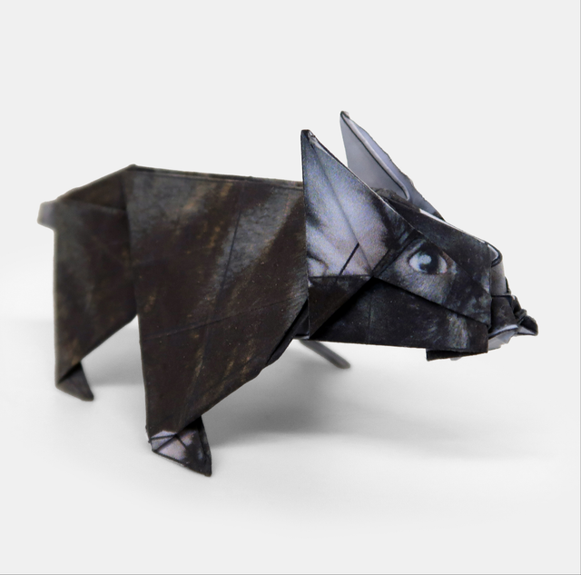 French Bulldog Origami Pikkii Paper Pups Kit