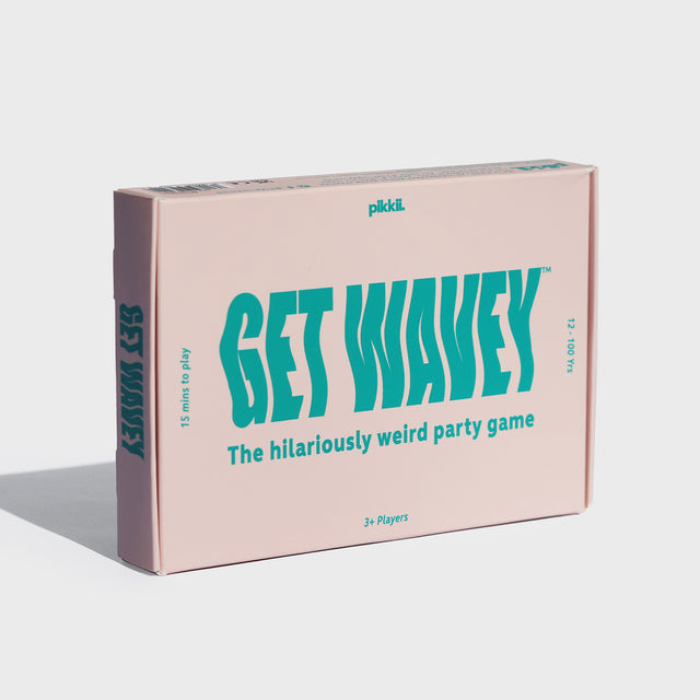 Get Wavey by Pikkii Front of Packaging on Grey Background
