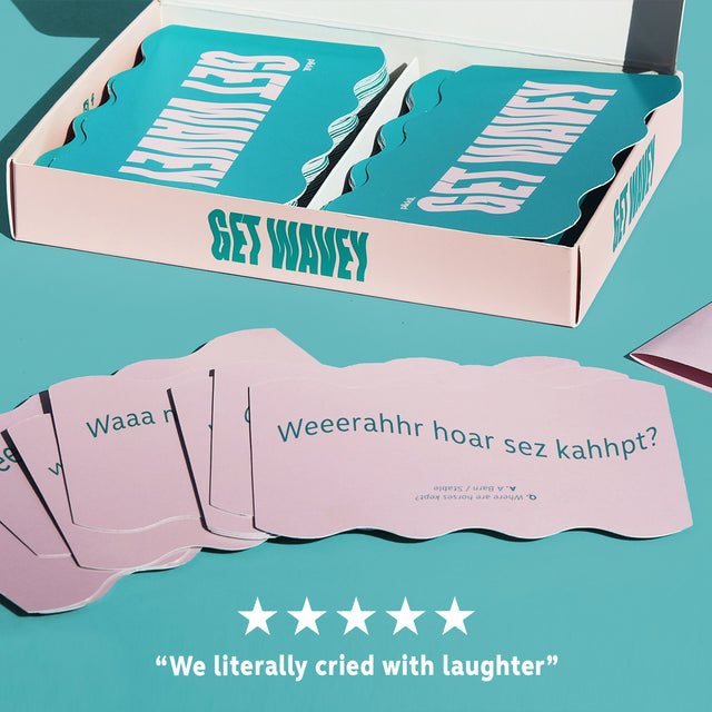 Get Wavey by Pikkii Open Box with Selection of Cards and 5 star review
