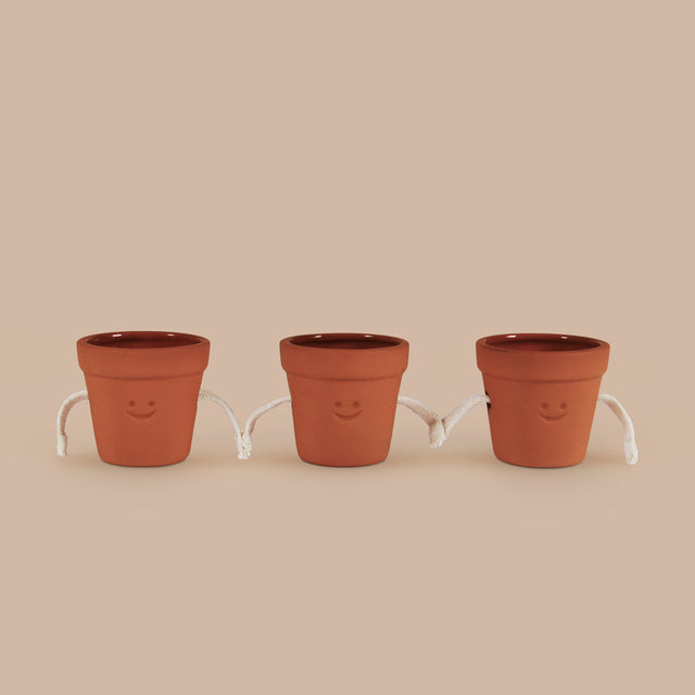 Hand-Holding Succulent Pots