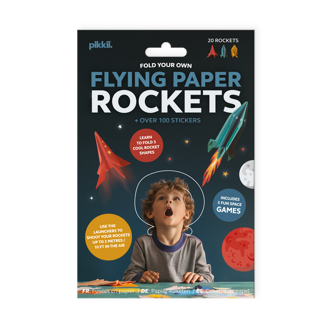 Flying Paper Rockets