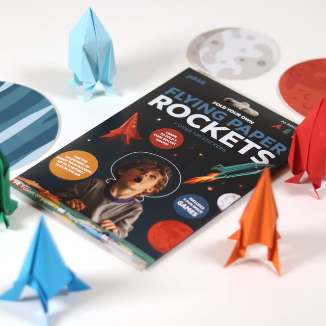 Flying Paper Rockets