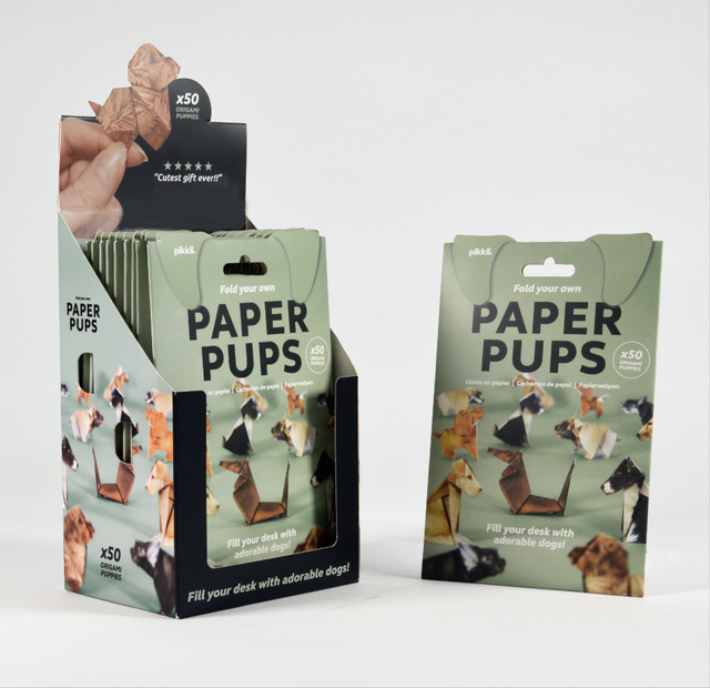 Pikkii Paper Pups Gift Packaging