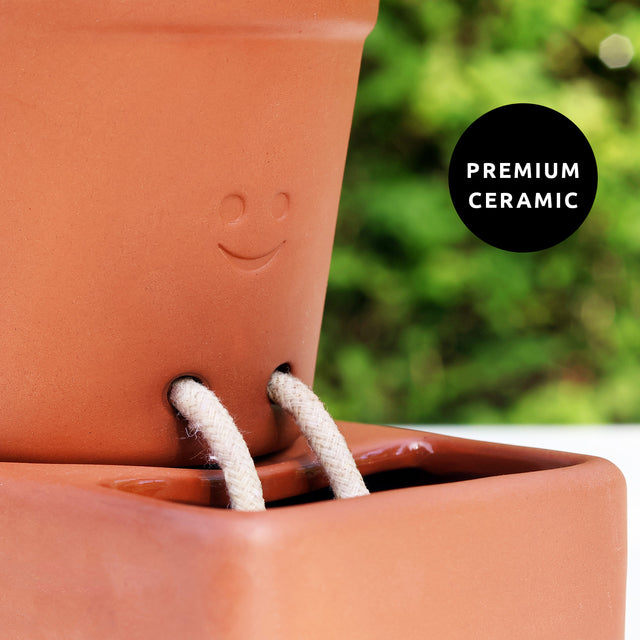 Self care herb planter by Pikkii close up image made from premium ceramic