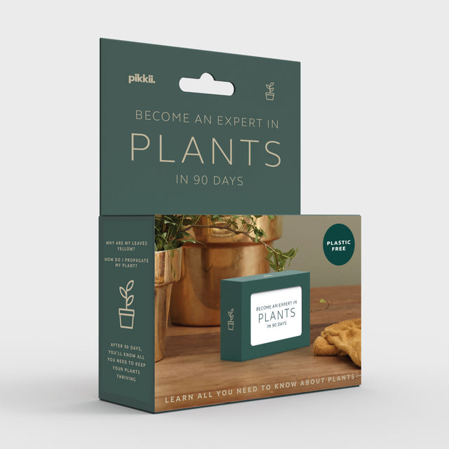 Become an expert in plants in 90 days slide box by Pikkii packaging front