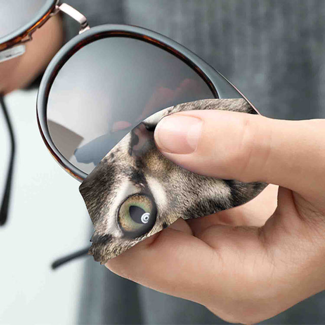 Cat Lens Cleaning Cloth 👓