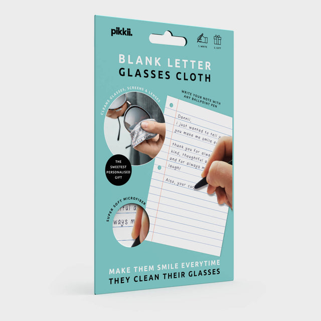 Personalised Letter Glasses Cloth