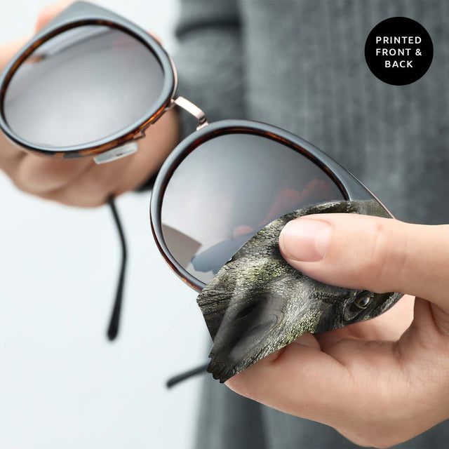 T-Rex Bite Glasses Cloth by Pikkii Cleaning Sunglasses