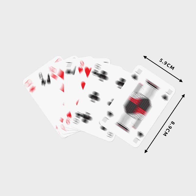 Playing card dimensions and sizes