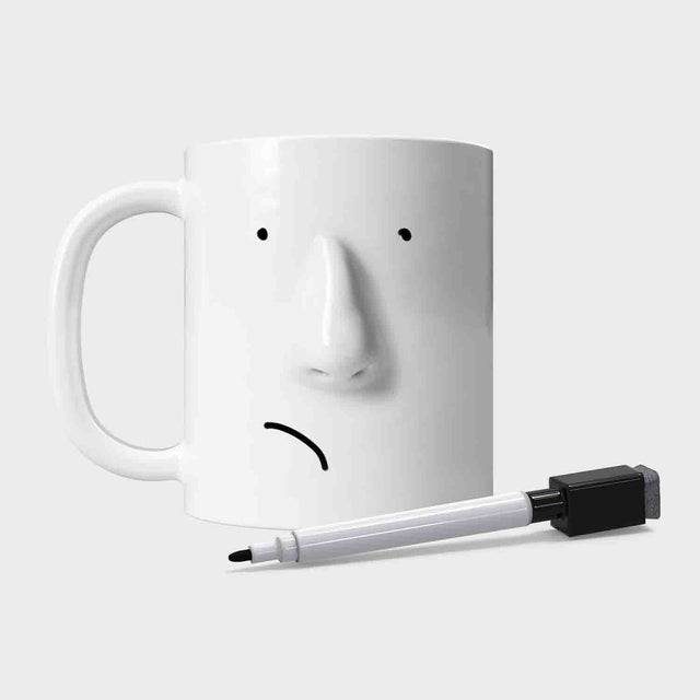Pikkii - My Mood Today Mug and Pen - Different Customised Moods and Faces