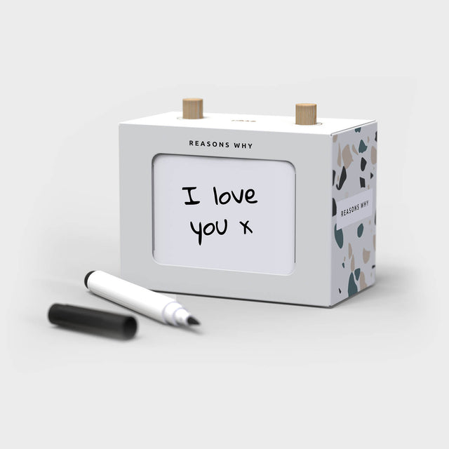 Reasons Why Scroll Box with Pen - Reasons Why 'I Love You'