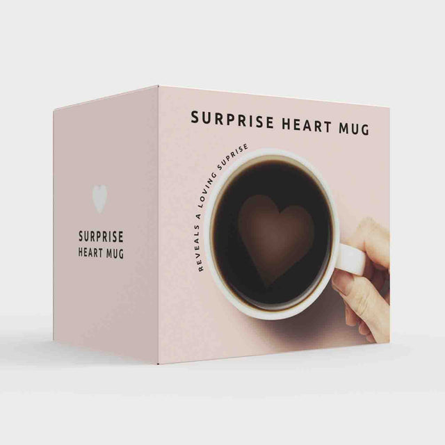 Pikkii - Surprise Heart Mug - Reveals a Loving Surprise - Front of Packaging