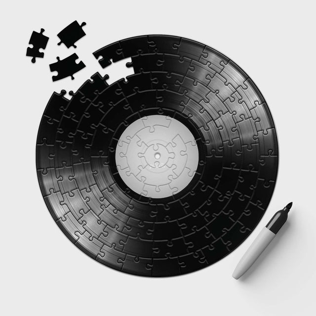 12" Record Jigsaw Puzzle