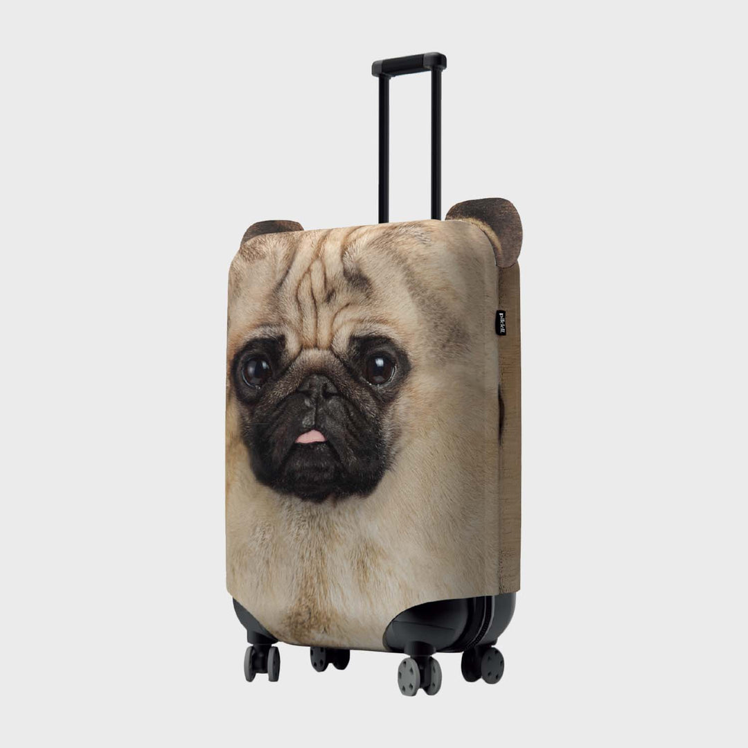 Animal Luggage Covers | Transform Your Suitcase into a Pug or Cat – Pikkii