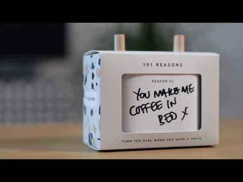 Pikkii 101 Reasons Scroll Box Video Showing The World's Most Thoughtful Gift