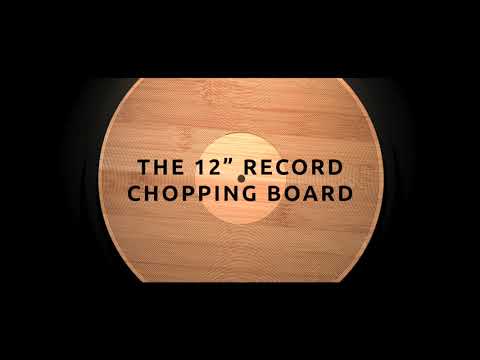 Pikkii 12 inch vinyl record Chopping Board video