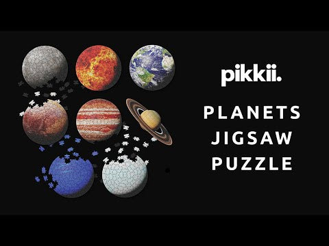 744 Piece Planets Jigsaw Puzzle by Pikkii Video