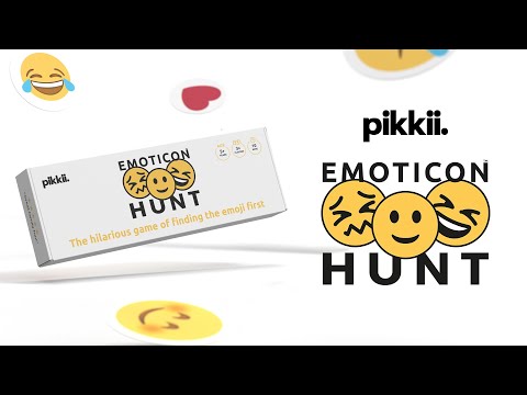 Emoticon hunt party game by Pikkii how to play video