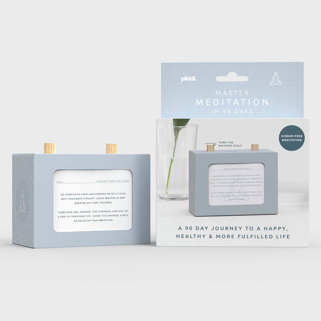 Master Meditation in 90 Days Box and Packaging