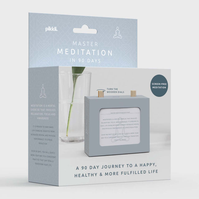 Master Meditation in 90 Days Box Front of Packging