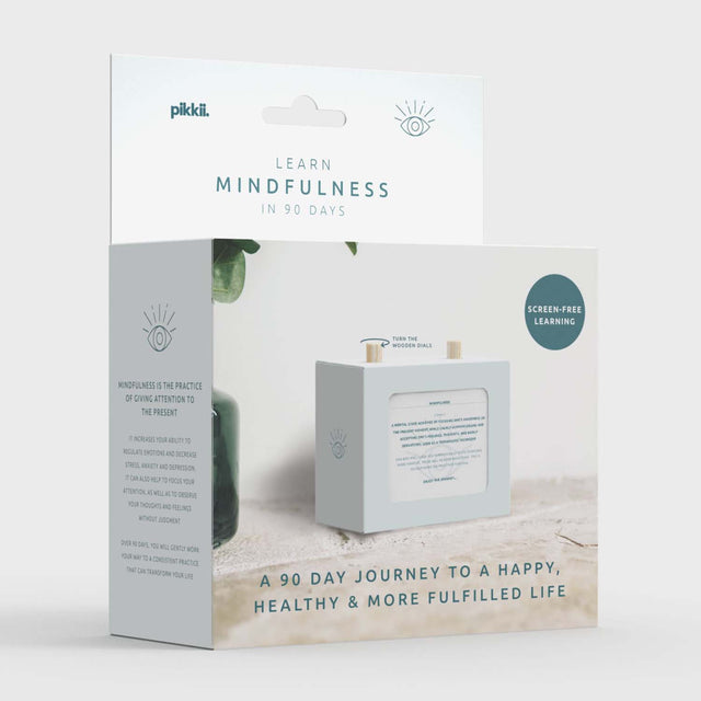 Mindfulness in 90 Days Scroll Box Front of Packaging