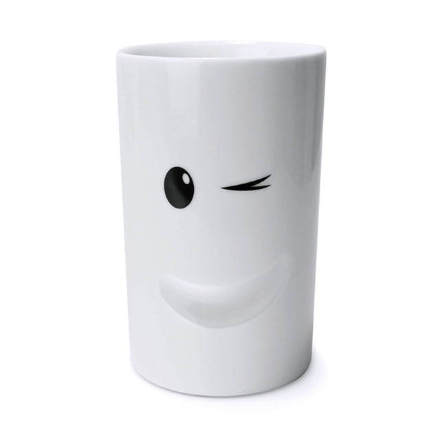 Pikki Mood Mug Cheeky insulated mug on white background 
