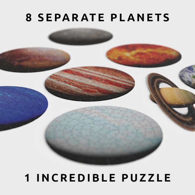 Planets Jigsaw Puzzle  The Space Puzzle that's Out of This World 🪐 –  Pikkii