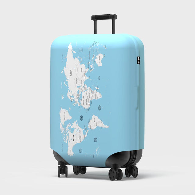 Travel Log Luggage Cover + Pen