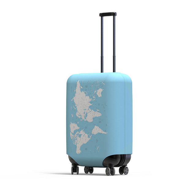 Travel Log Suitcase Cover